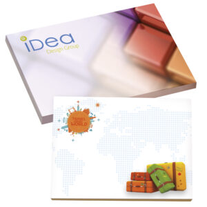 BIC© 101 mm x 75 mm 50 Hojas Adhesive Notepads Ecolutions©