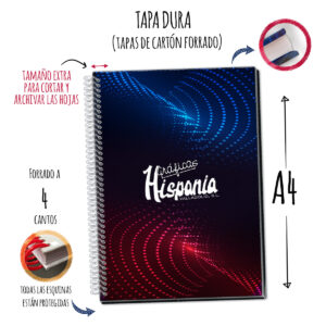 Cuaderno personalizado DELUXE TD A4