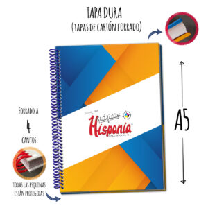 Cuaderno personalizado CLASSIC TD A5